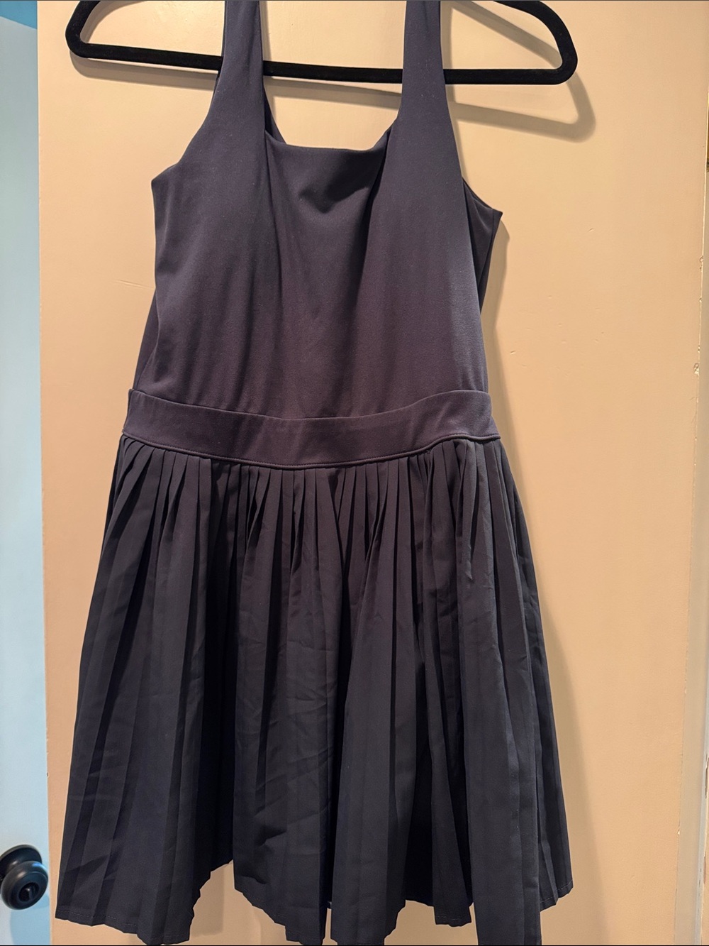 all in motion Navy Scoop Neck Active Tank